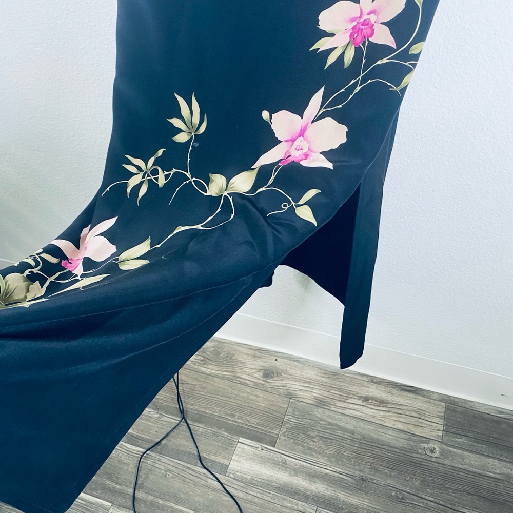 Elegant Valerie Stevens Silk Dress - Size 14 - Picture 8 of 13